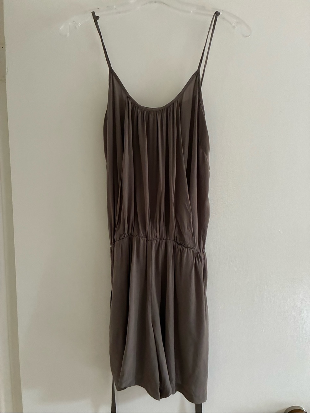 Liquid COOP Barney’s New York Gray Sleeveless Romper Jumpsuit *MOVING SALE*
